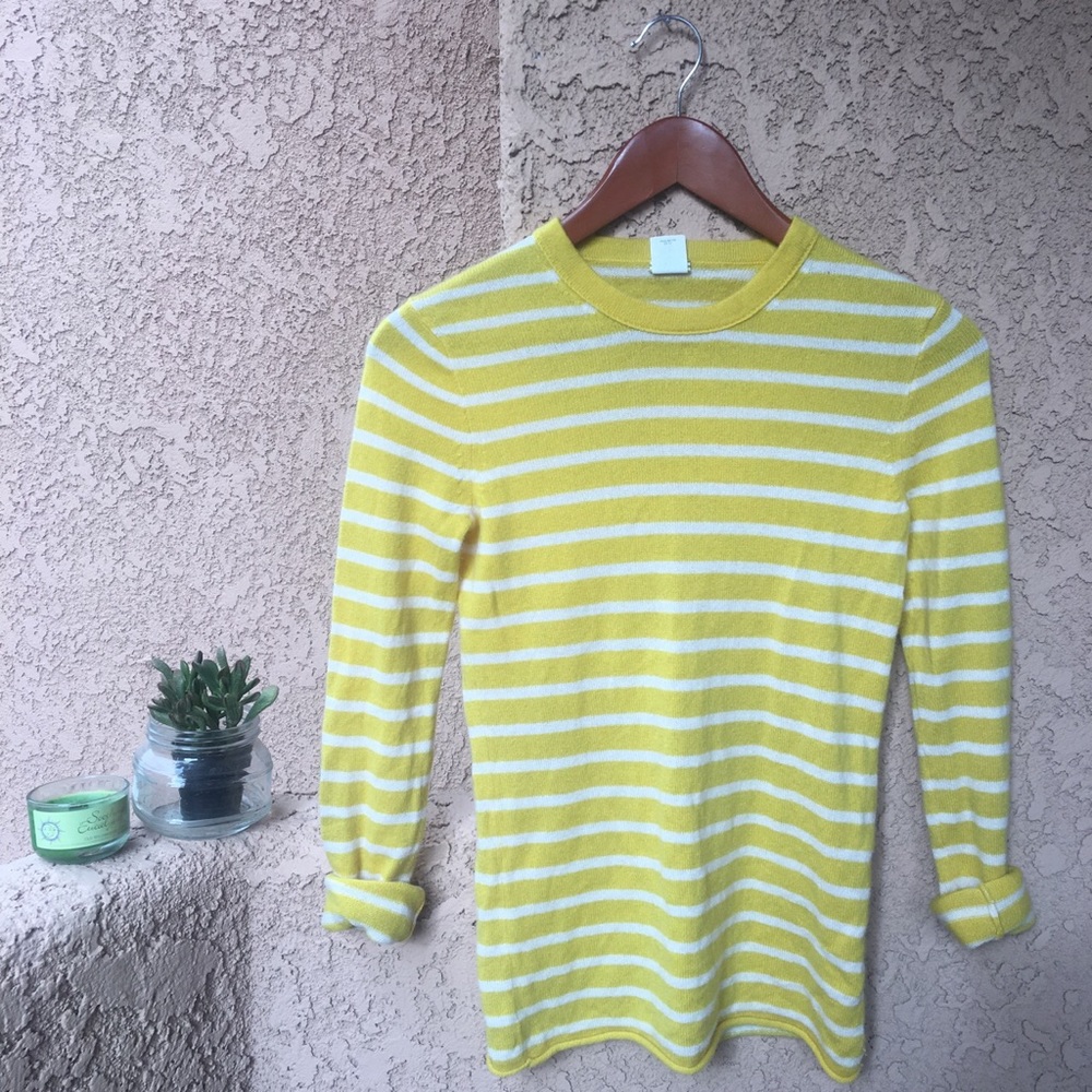 J Crew 100% Cashmere Sweater
